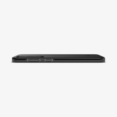 ACS05609 - Galaxy S23 Ultra Case Thin Fit in black showing the back